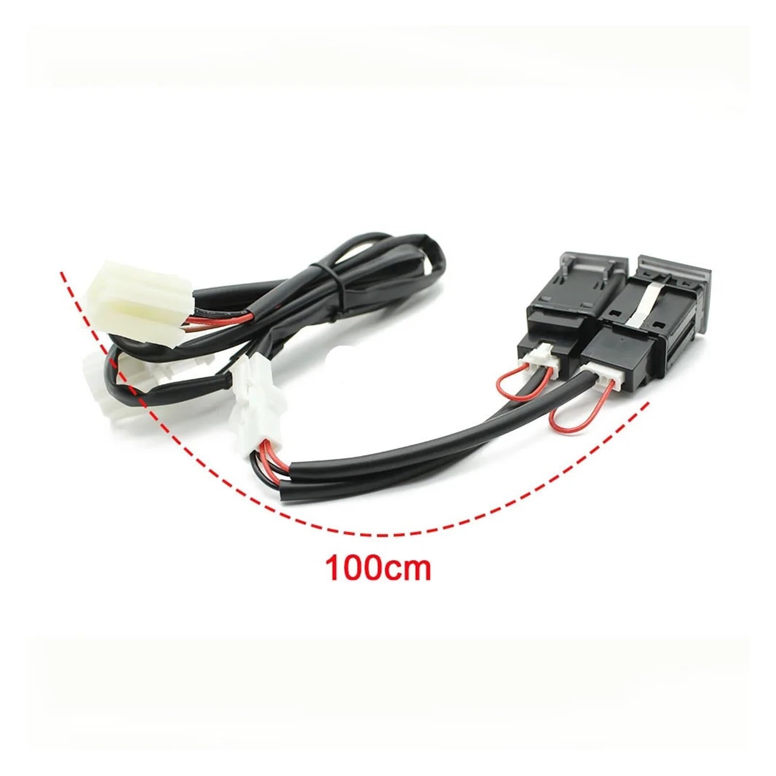 Adatto for VW Golf 6 MK6 Jetta 5MK6 Scirocco 2006-2012 Presa di Ricarica USB for Auto PD Ricarica Rapida QC3.0 PD Interfaccia USB Uso