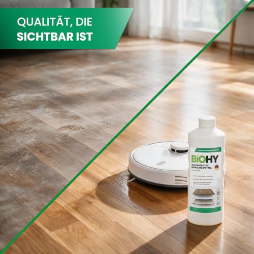 BiOHY Wischroboter Reinigungsmittel Holzböden (2 x 1 Liter) mit Dosierer – Ansicht 6