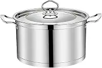 Panela Fogão Indução Difusor Conversor Aço Inoxidável 24cm