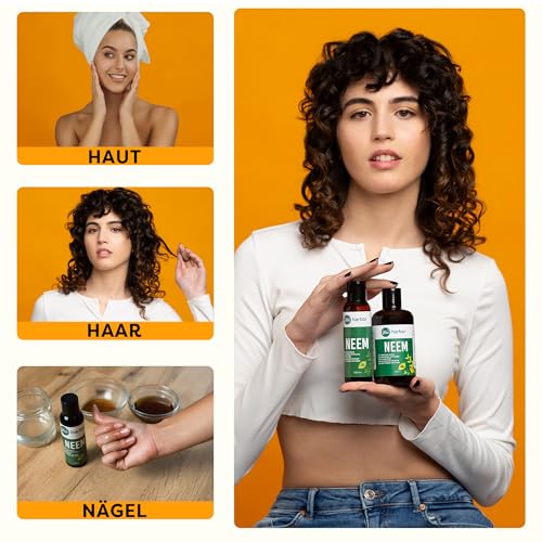 NEEMÖL schädlingsbekämpfung | neemöl gegen blattläuse | neem öl | rein, organisch, 100% natürlich | für Haut, Haare, Nägel pflanzen | neem oil | niemöl | kaufen (100 ml)