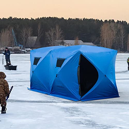 Carpa de camping para pesca invierno 8 personas miniatura 6