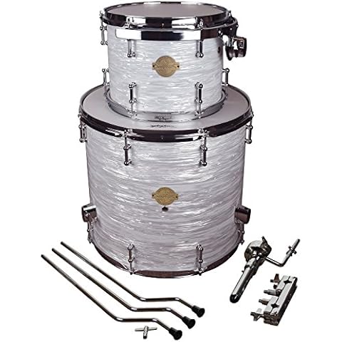 Sawtooth Command Series Extension Tom Pack, 9" Tom & 16" Floor Tom, White Oyster Cover