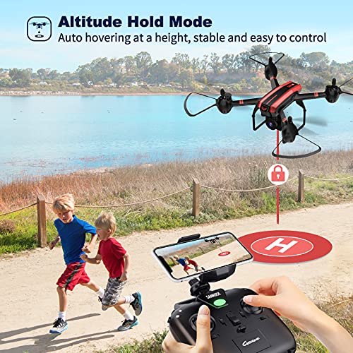 1080P Drones with Camera for Adults and Kids, SANROCK Upgrade X105W HD FPV Drone for Beginners, 34 Mins Flight Time with… - Image 8