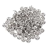 Nails Chiodi for divani, Mobili for tappezzeria, 100 Pezzi Argento/Oro Tack Gioielli Confezione Regalo Divano Tack Stud DoorHardware Decor 11 * 11mm Elementi di Fissaggio Comunemente Usati nei Progett