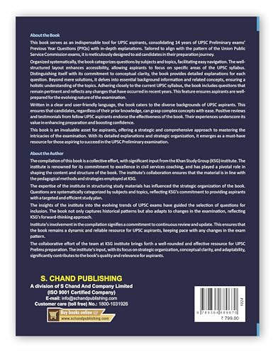 Image of General Studies GS UPSC Civil Services IAS Mains 14 Previous Year Solved Papers (2011 to 2014) GS Paper 1 - 2 (CSAT), Strategy IAS Planner, Trend Analysis, IAS Mains Unsolved Questions, PYQs Question Bank | For 2024 - 2025 Exam Book
