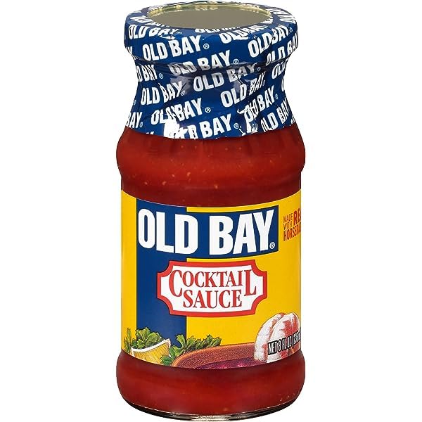Miniatura 8 de Old Bay - Salsa de cóctel de 8 onzas, almejas de camarón, pasteles de cangrejo, hamburguesas hervidas de pescado  Paquete de 2 (16 onzas en total)