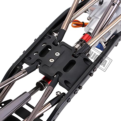 Injora Rc Frame 313Mm Wheelbase Metal Chassis Frame With Prefixal 2-Speed Transmission For 1/10 Rc Crawler Car Axial Scx10 90046 #TOP6