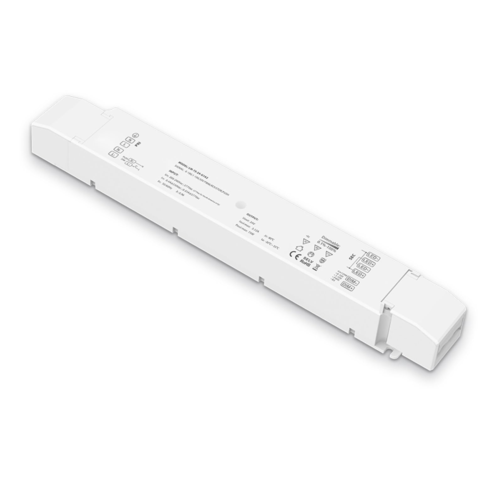Transformateur éclairage gradation 75W pour stopper le clignotement LED - 3