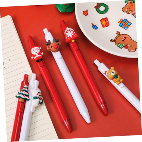 Set de 12 bolígrafos de gel para Navidad Magiclulu miniatura 6