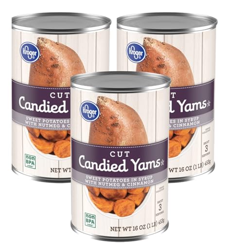 Cut Candied Sweet Potato Yams, Ready to Heat Side Dish,