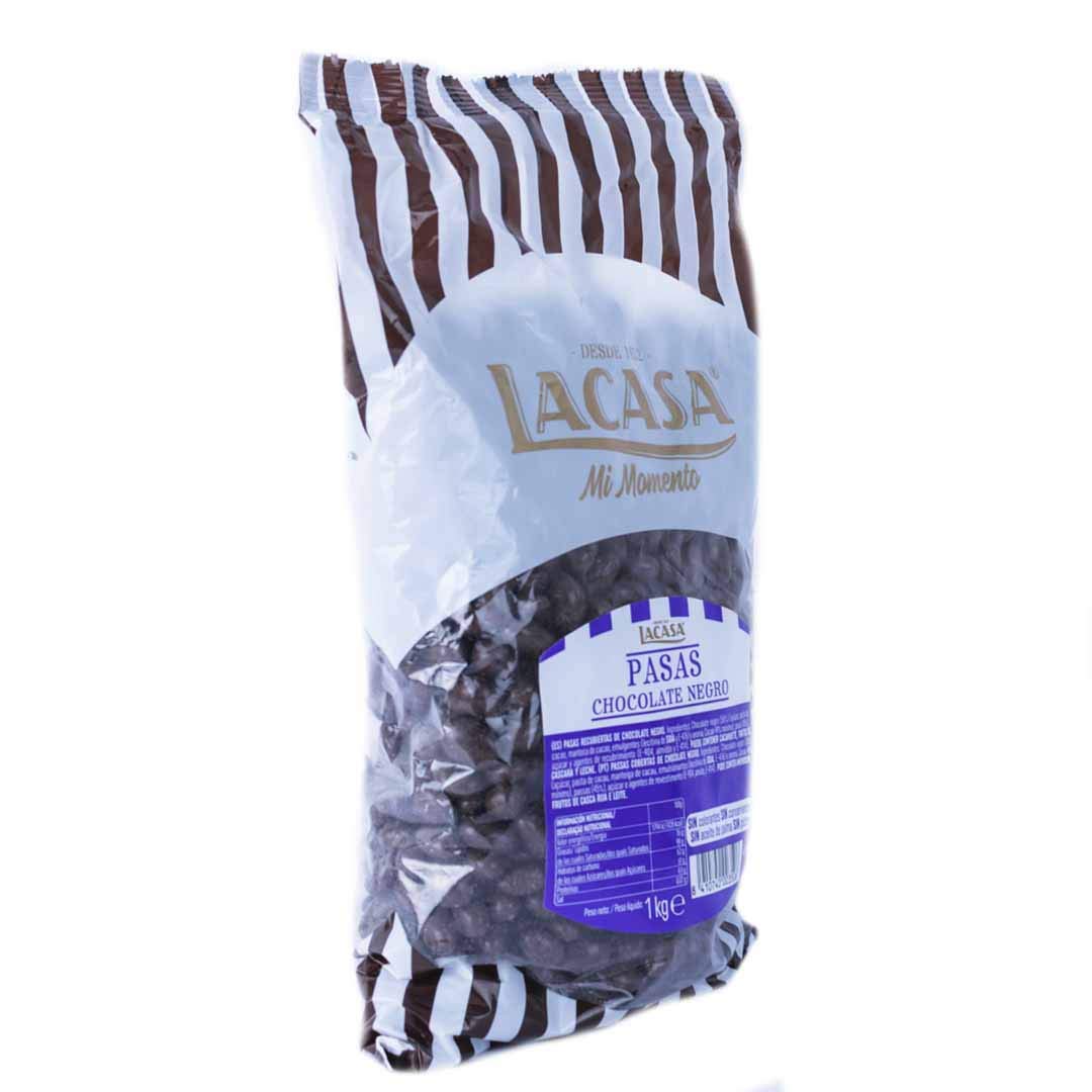 LACASA Pasas chocolate negro 1kg - Jujuca - Jujuca