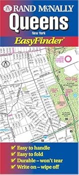Paperback Rand McNally Easyfinder Queens, New York Book