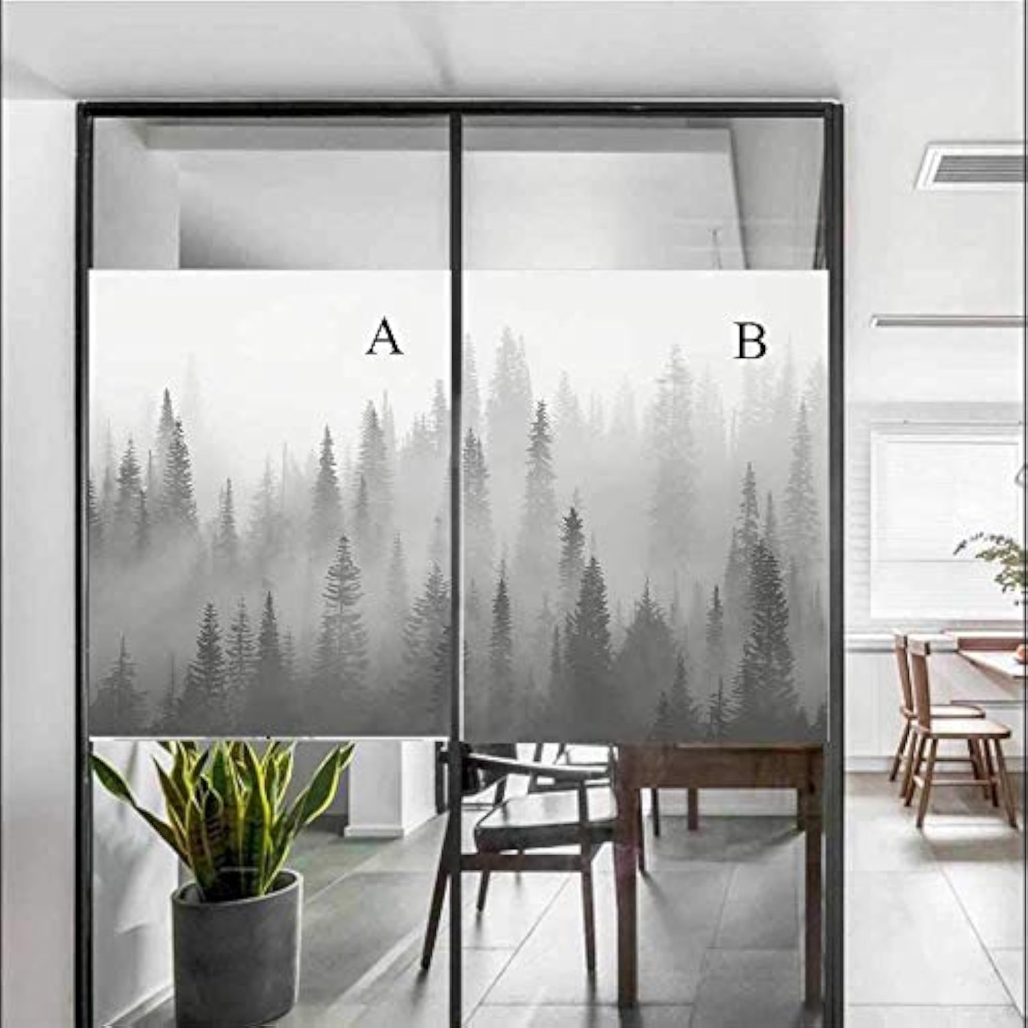 New Moon Pattern Window Film for Home
