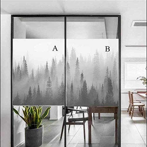 Película de privacidad J4U para ventanas 80x180cm miniatura 3