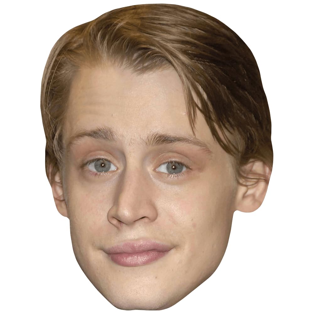 Macaulay Culkin (Smile) Celebrity Mask, Flat Card Face, Fancy Dress Mask