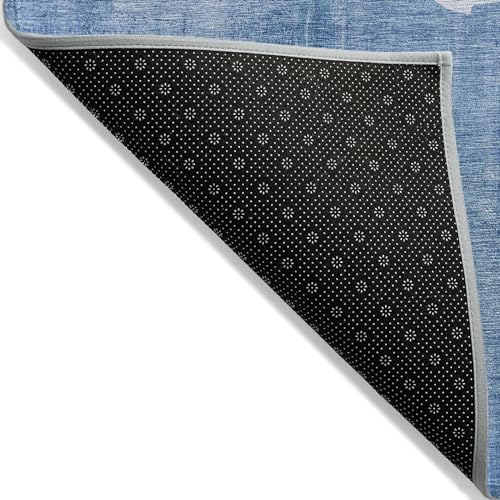 Tapete Addison Rugs Chantille ACN627 Azul 3' x 5' miniatura 4