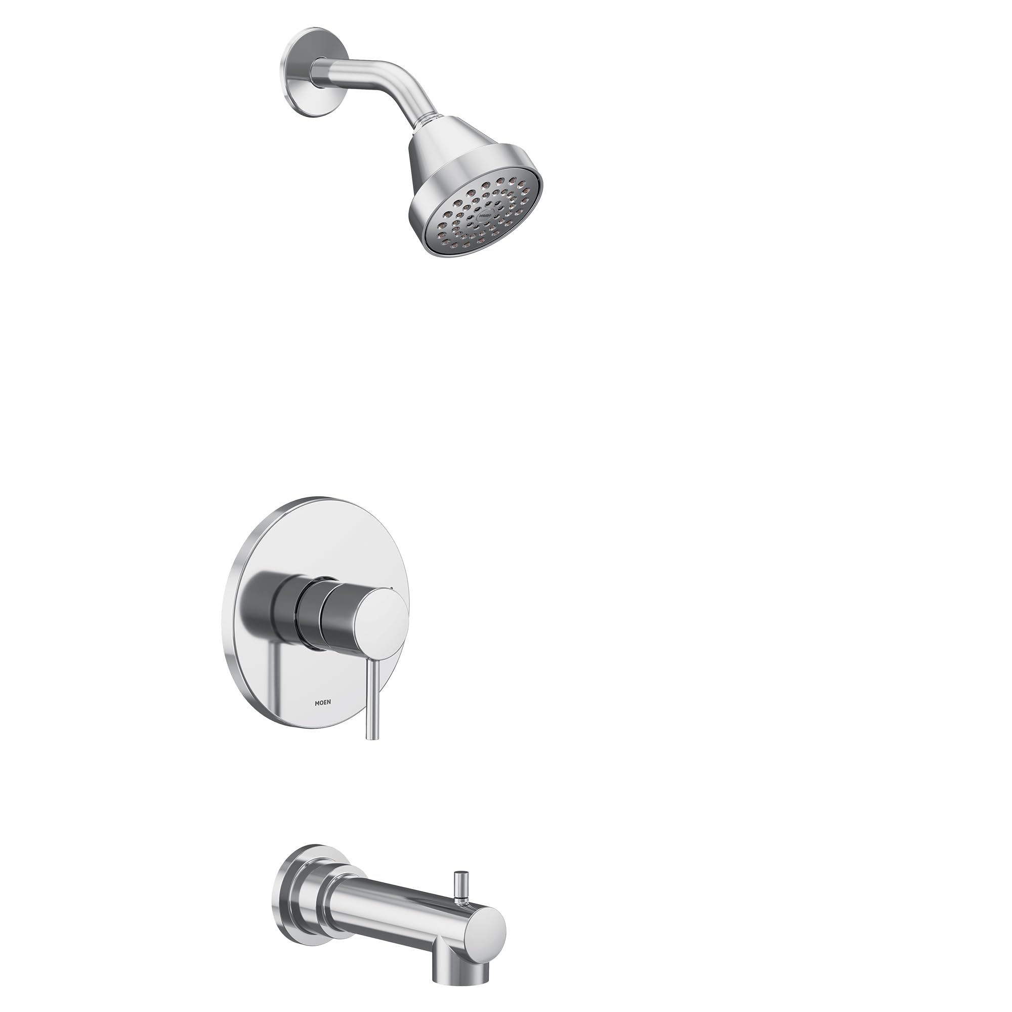 Kit douche Moen Align M-CORE pour rénover une salle de bains moderne en chrome