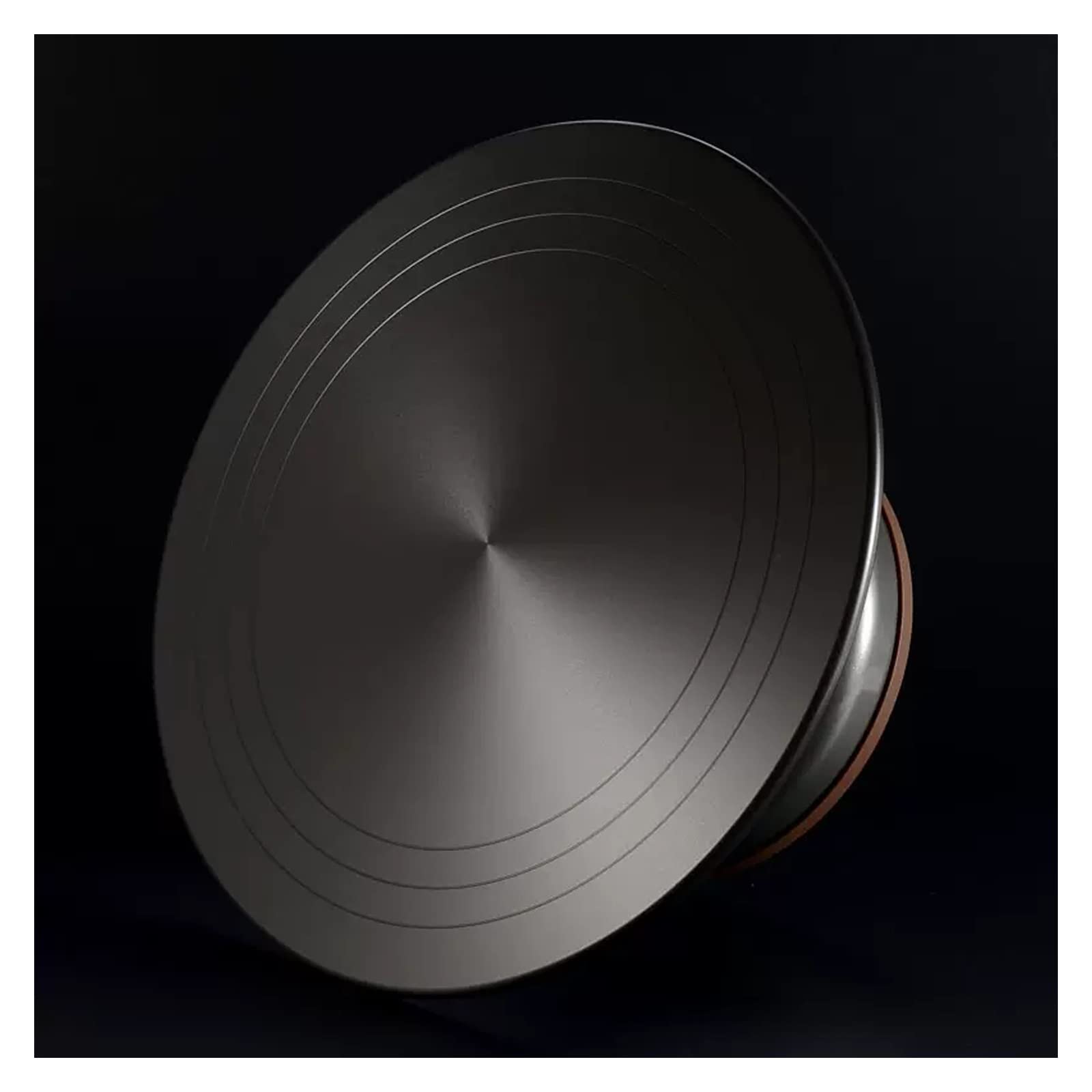 Présentoir à Gâteaux Plateau tournant for gâteaux, Ensemble d'outils, Plateau en Alliage d'aluminium, Plateau tournant for Produits de Maison, support à gâteaux pour Bonbons et gâteaux(A)