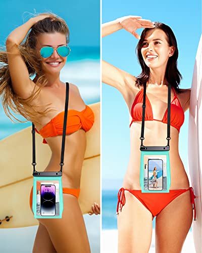 Large Waterproof Phone Pouch, Floating Dry Bag For Iphone 14 13 12 11 Pro Max Galaxy S22 S21 Large Capacity Waterproof Bag Sunscreen Glasses Storage Universal Dry Pouch For Swimming Rafting Boating #TOP7