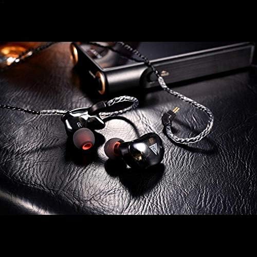 Fone de Ouvido Profissional 4DD Original QKZ VK1 In-Ear HiFi HQ Alta  Qualidade Com Cabo Destacável - Preto | Amazon.com.br