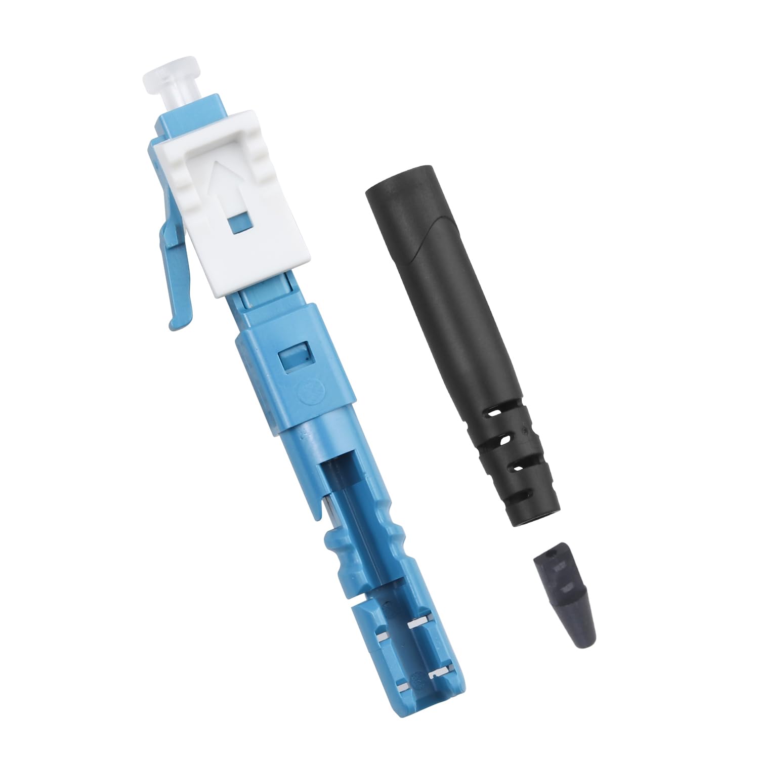 20 Pz LC/UPC Connettori di Collegamento Rapido in Fibra Ottica Monomodale SM 9/125 Adattatore Connettore Meccanico Rapido per Cavo in Fibra 0.9/2.0/3.0/2.0 * 1.6/2.0 * 3.0mm