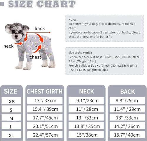 BT Bear Small Dog Clothes, Jumpsuit Soft Cotton Puppy Pajamas PJS, Cute Sleeping Clothes Four Legs Apparel for Cats Blue Camo L - Image 4