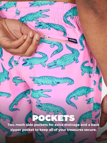 Image of Chubbies Men's Swim Trunks, Stretch Swimming Board Shorts, 5.5 inch Inseam