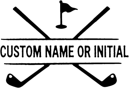 Personalized Golf Ball Stamp - Reusable Waterproof Golf Ball Marker for Easy Identification, Custom Golf Accessory Gift for Dad, Men & Golfers, Birthday or Fathers Day
