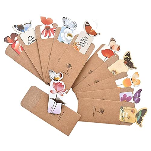 Marcapáginas de mariposa para libros, bonito marcapáginas 3D, oficina, escuela, papelería, 1 unidad, para profesores, accesorios aleatorios, marcadores de regalo, bonito regalo, marcapáginas,