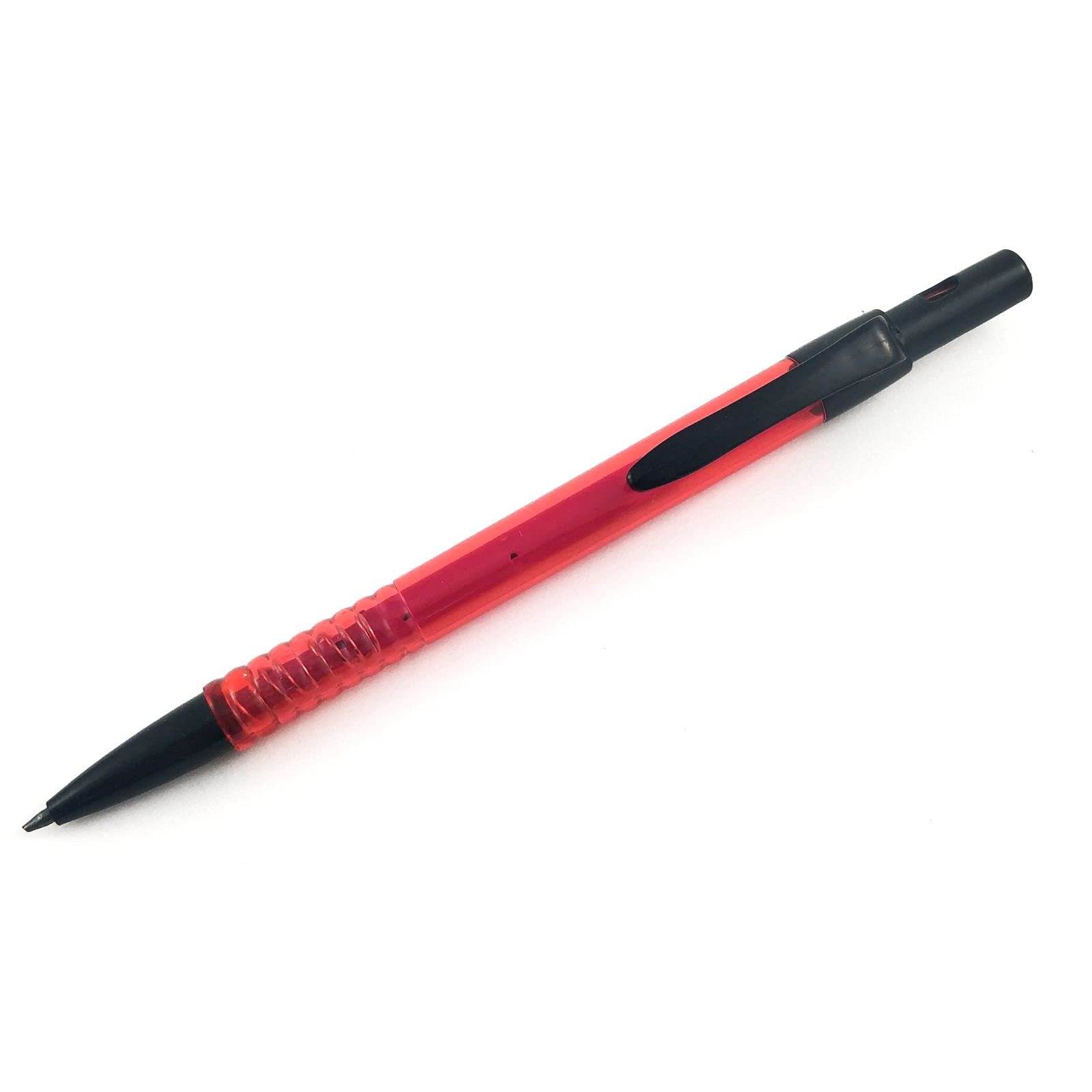 CQXSYTBN Portamine 2mm Professionale In Metallo – Corpo Rigido, Impugnatura Zigrinata, 12 Mine E Gomma, Temperino Integrato, Per Disegno Tecnico E Scrittura