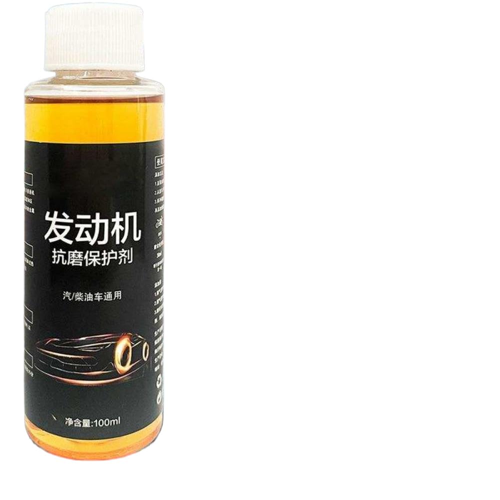 Additivo liquido per olio motore, forte combustione, riduzione del rumore, agente protettivo antiusura, 100 ml, compatibile con parti di motociclette automobilistiche