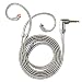 FiiO LC-3.5BS Short High-Purity Copper-Plated Silver Standard MMCX 3.5mm Connector Headphones for Shure SE215 SE315 SE846 SE535 SE425/JVC/FiiO FH5
