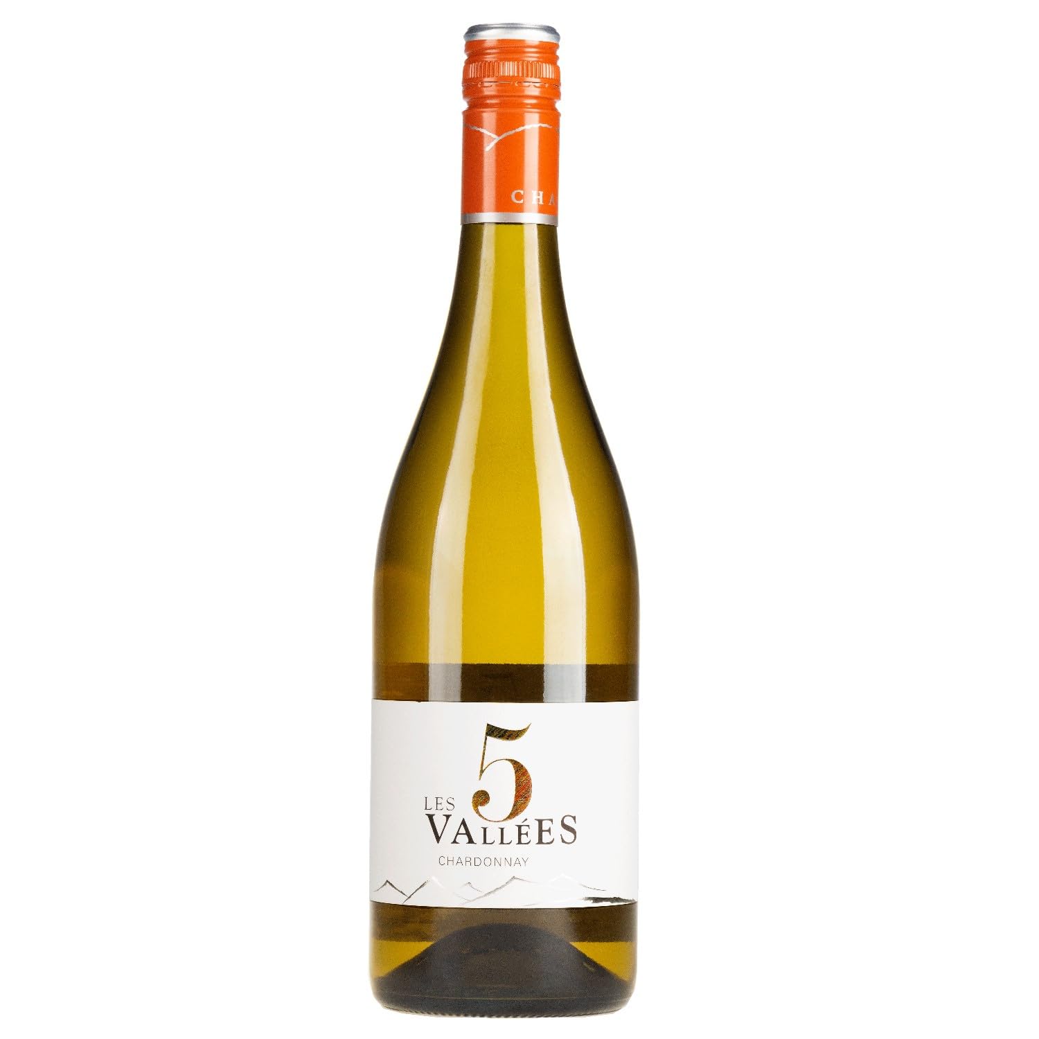 Domaines Paul Mas Les 5 Vallées Chardonnay VdF Weisswein Weiss trocken Frankreich inkl. FeinWert E-Book (12 x 0,75l)