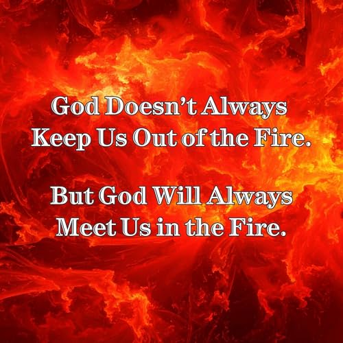 God doesn't Keep us out of the fire, but He always meets us in the fire.