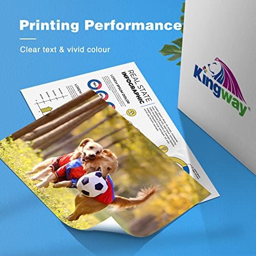 KINGWAY 963XL Ink Cartridges for HP 963 963XL for HP Officejet Pro 9020 9010 9025 9015 9022 9012 9014 9016 9013 9019 9018 9023 9026 9027 9028 9029 Printer (Black Cyan Magenta Yellow) 4 Pack