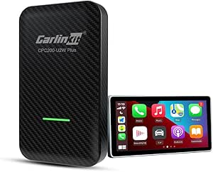 Wireless CarPlay Adapter, CarlinKit 3.0 Apple CarPlay Dongle for Apple Wired CarPlay Cars, Convert Wired to Wireless CarPlay, Wireless CarPlay Dongle Connects Any iPhone Without an iPhone Cable.