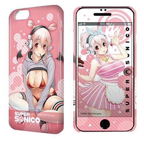 ライセンスエージェントデザジャケット すーぱーそに子 iPhone6/6sケース&保護シートVer.2 DJGA-IPSE-m02