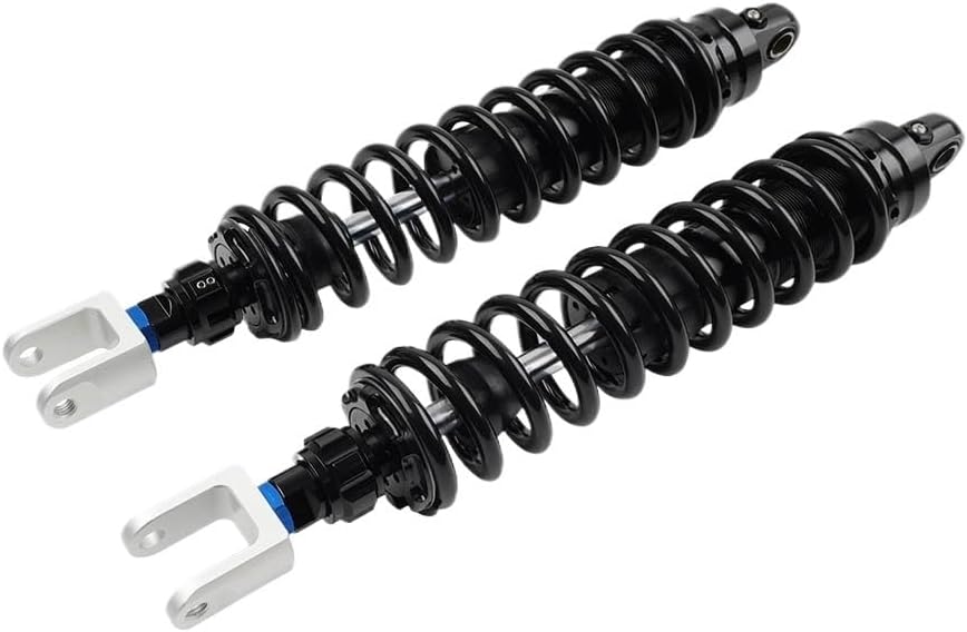 Motorcycle Shock Absorber Spring Motorbike 405mm Spring Suspension Shock Absorber Damper Motorcycle Adjustable 1pc for Universal Years
