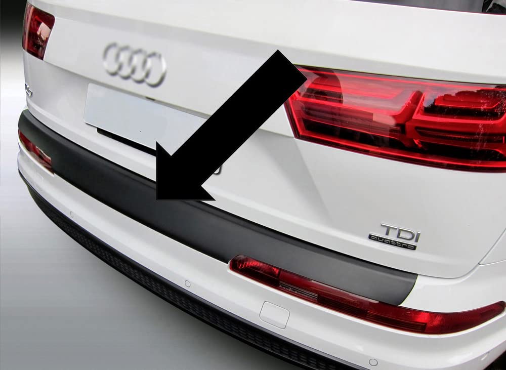 Protector de borde de carga original RGM negro, Protector Parachoques, apto para Audi Q7 II SUV Combi (4M) a partir de año de construcción 01.2015- RBP862