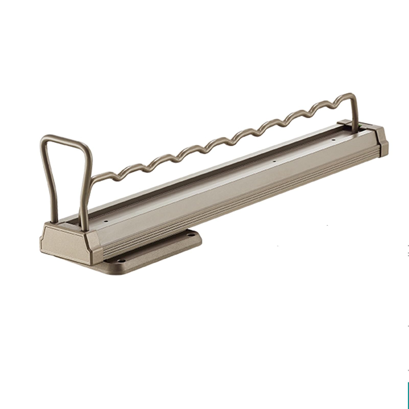 GTHTUHFD Extendable Closet Rod, Wardrobe Pull Out Clothes Hanger Rail, Damped Steel Ball Slides, Bearing Capacity Up To 30Kg Gold-14.1in/36cm
