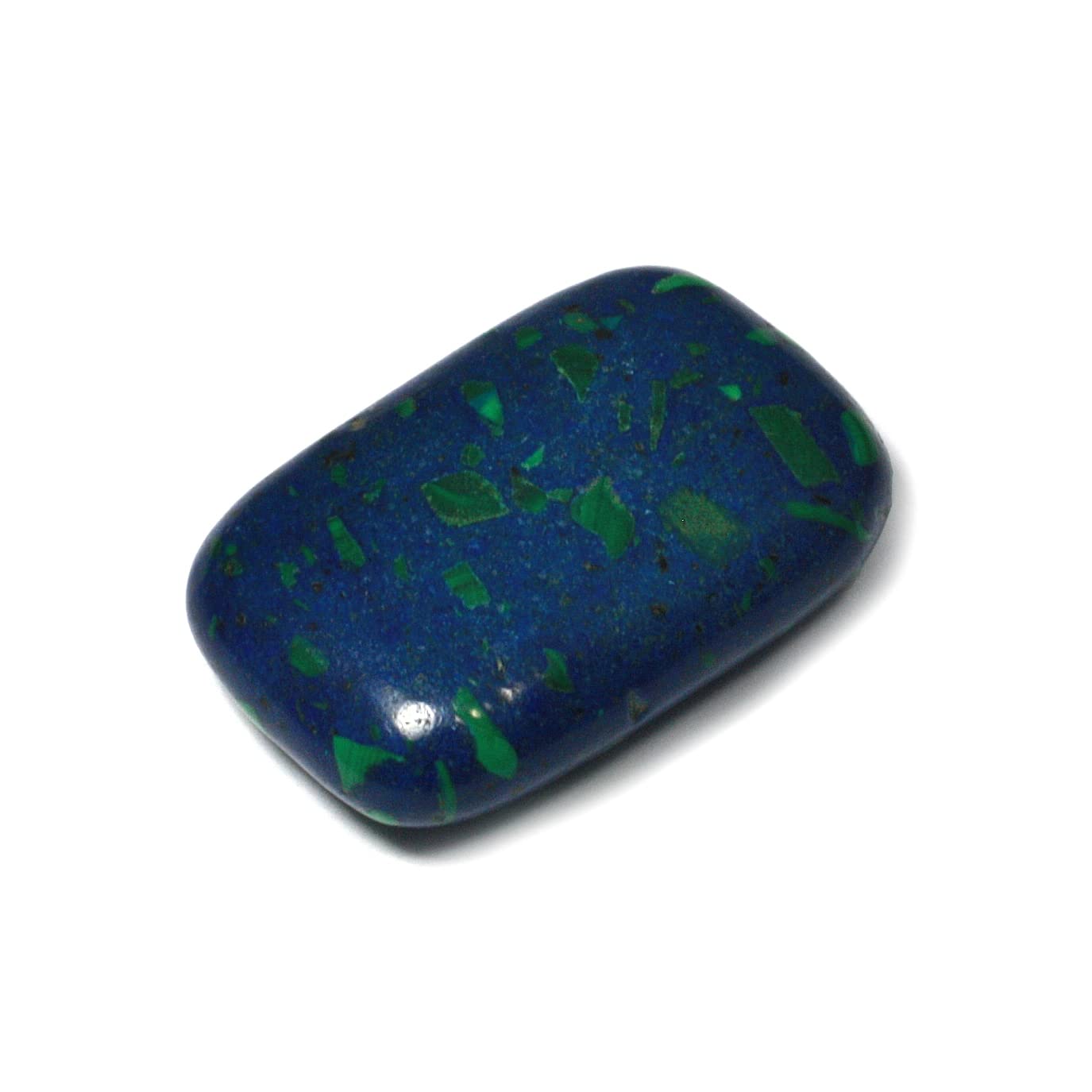 Crystalage Mini Malachite & Lapis Comfort Stone