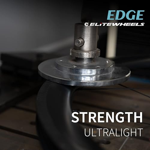 Miniatura 5 de ELITEWHEELS Carbon Wheels Edge 700c Rim Brake Ultraligero 44.45oz 1.575in 1.969in Sistema de trinquete de bicicleta de carretera 36T HUB Wing 20