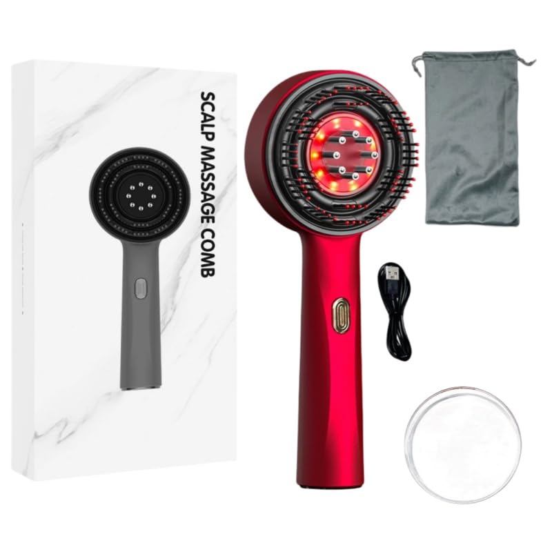 Brosse capillaire 3-en-1 hairbloom votre rituel de massage du cuir chevelu