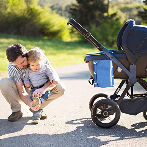 STOBOK Carrinho de Bebê Pendurado Saco de Fraldas Organizador de Saco de Acessórios para Carrinho de