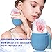 Joyeee Ice Face Roller, Reusable Silicone Mold Face Massage Eye Facial Beauty Skin Care Tools Apply Ice for Shrink Pores Anti Wrinkle Reduce Puffiness Improve Skin Elasticity, Striped