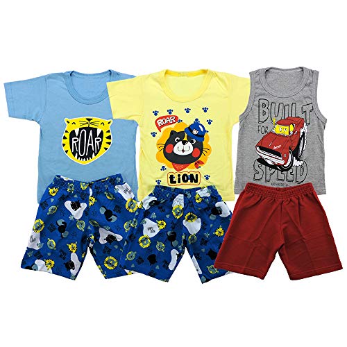 Kit 6 Conjunto Infantil Menino 1-2-3-4-6-8 Anos (1)