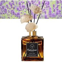 50ml Scent Diffuser, Bluebell Lavender Freesia Diffuser Set, Aromatherapy Air Fresheners, 50 Days Lasting & Strong Aroma - Home Fragrance Diffuser for Bedroom Bathroom Office Lavender