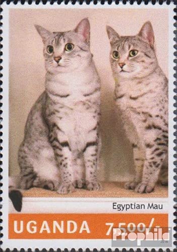Prophila Collection Uganda Briefmarken – Raubkatzen-Serie 2012, 4 Marken Postfrisch MNH