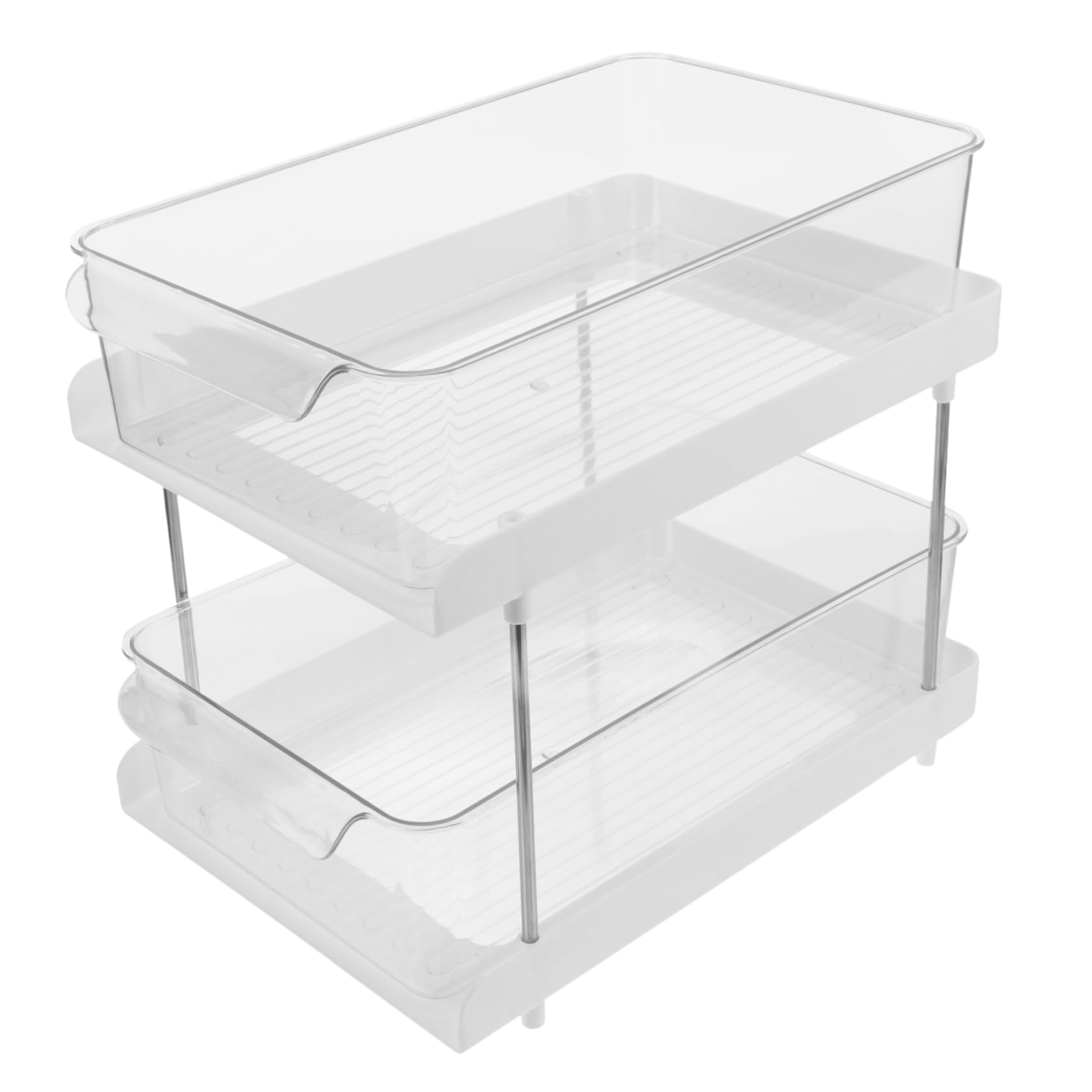 Alipis Countertop Storage Rack for Bathroom and Kitchen Versatile Organizer for Cosmetics and Accessories Easy to Install Design Suitable for Under Sink and Vanity Use