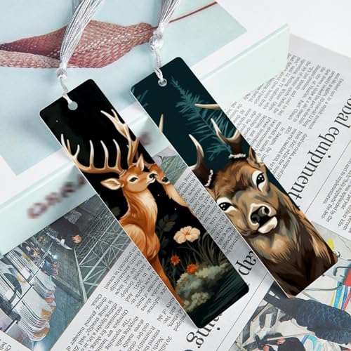 Marque-page cerf pour sublimer vos moments de lecture dans votre cocon